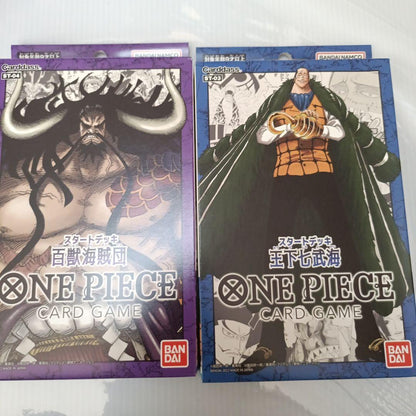 One Piece One Piece Card Game Start Deck Beast Pirates Shichibukai Pack L — Japanese