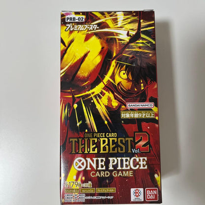 One Piece ONE PIECE CARD GAME THE BEST Vol.2 Box — Japanese