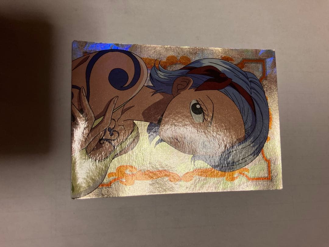 One Piece Amada Super Rare Kira Nojiko Hollow Card One Piece — Japanese