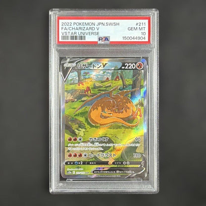 PSA 10 Pokemon Charizard VSTAR — 211/172 — Japanese