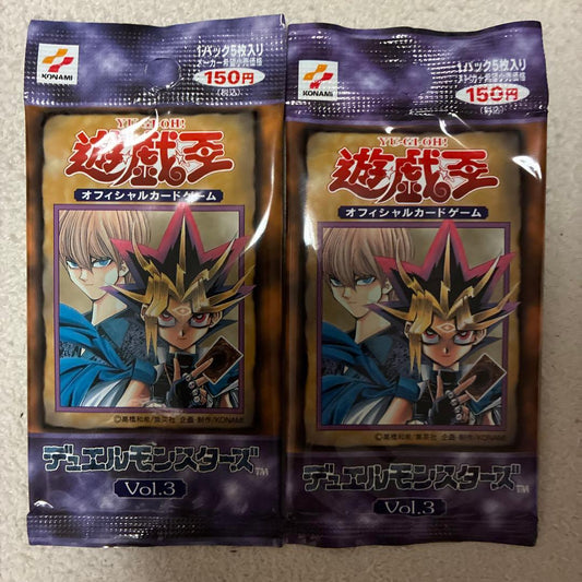 Yu-Gi-Oh Yu-Gi-Oh! Duel Monsters Volume 3 Initial Edition Official Card Game 2P Pack — Japanese