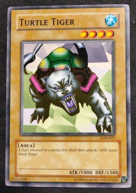Yu-Gi-Oh Big Sale Ink Error Turtle Tiger — Japanese