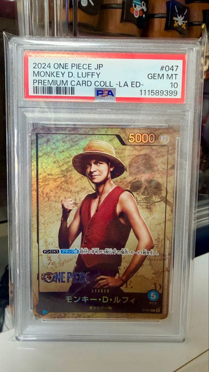 PSA 10 One Piece Monkey D. Luffy L — Japanese