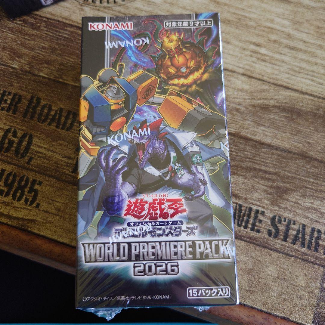 Yu-Gi-Oh Yu-Gi-Oh! WORLD PREMIERE PACK 2026 BOX Box — Japanese