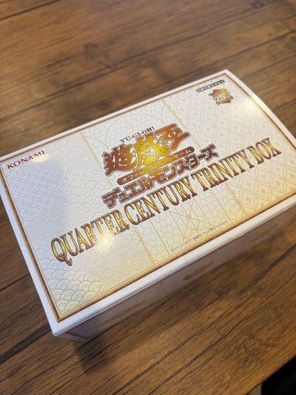 Yu-Gi-Oh Yu-Gi-Oh! Official Card Game Quarter Century Trinity Box Box — Japanese