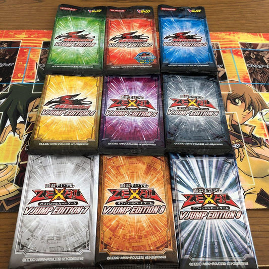 Yu-Gi-Oh Yu-Gi-Oh! Limited Edition Unopened Pack V JUMP Edition 1-9 Pack — Japanese