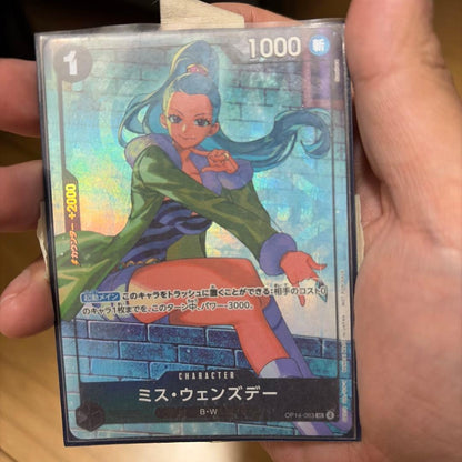 One Piece One Piece Card Miss Wednesday Parallel Promotional Card Packex P — Japanese