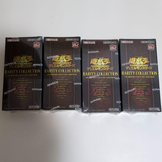 Yu-Gi-Oh Yu-Gi-Oh! Official Card Game Rarity Collection 4BOX Shrinked Box — Japanese