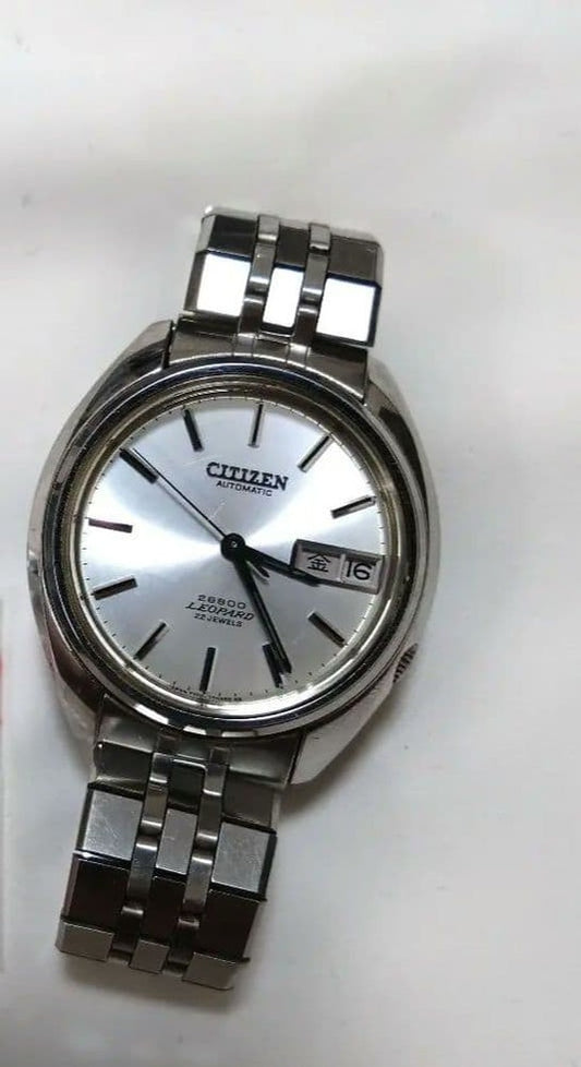 Citizen LEOPARD デイデイト Analog Men's Watch — Japanese