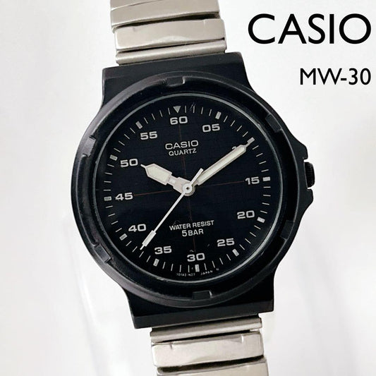CASIO MW-30 Analog Men's Watch — Japanese