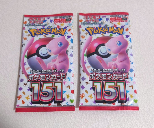 Pokemon Scarlet & Violet Enhanced Expansion Pack Pokémon Card 151 Pack — SV Enhanced Expansion Pack Pokemon Card 151 — Japanese