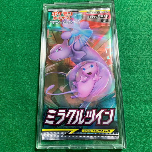 Pokemon Pokémon Card Discontinued Miracle Twin GX Card Unopened Pack Pack — SM Expansion Pack Miracle Twin — Japanese