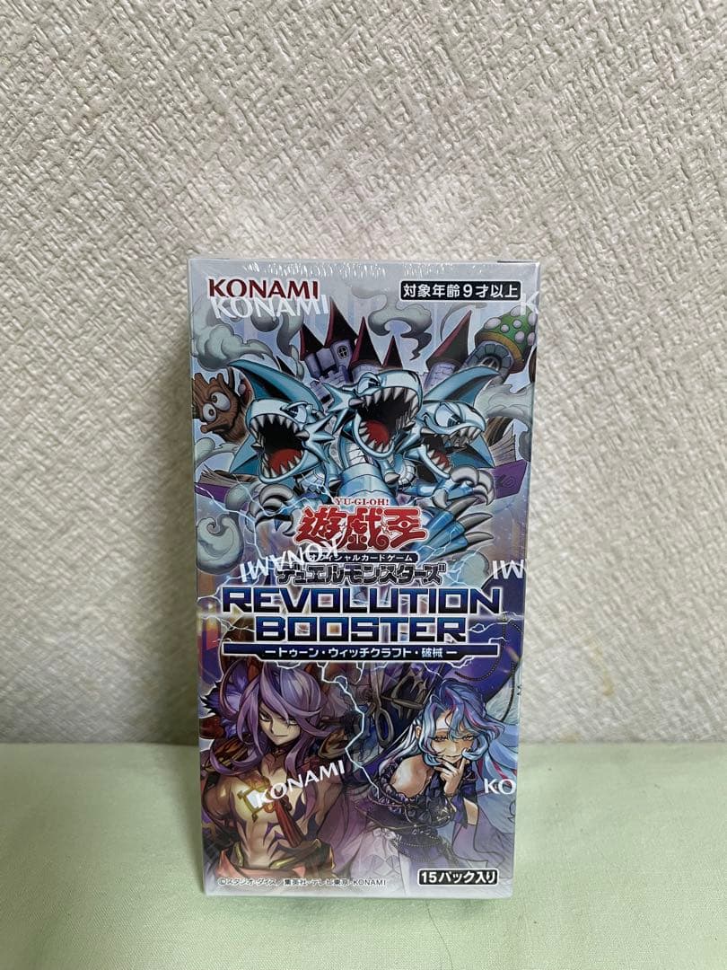 Yu-Gi-Oh Yu-Gi-Oh! Revolution Booster Toon Witchcraft Machina Box — Japanese