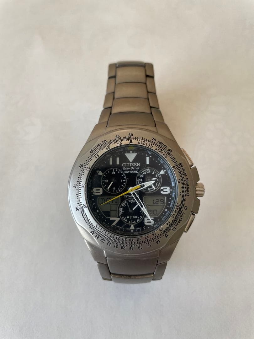 Citizen TITANIUM Solar Men's Watch — Japanese