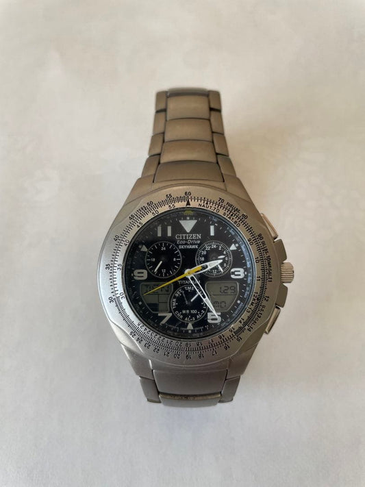 Citizen TITANIUM Solar Men's Watch — Japanese