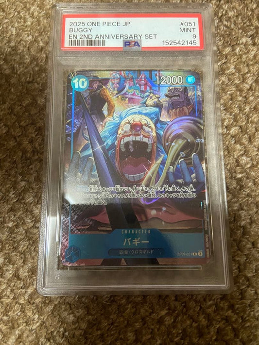 PSA 10 One Piece Buggy ANNIVERSARY — Japanese