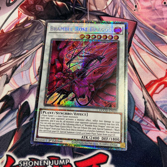 Yu-Gi-Oh Black Rose Dragon — Japanese