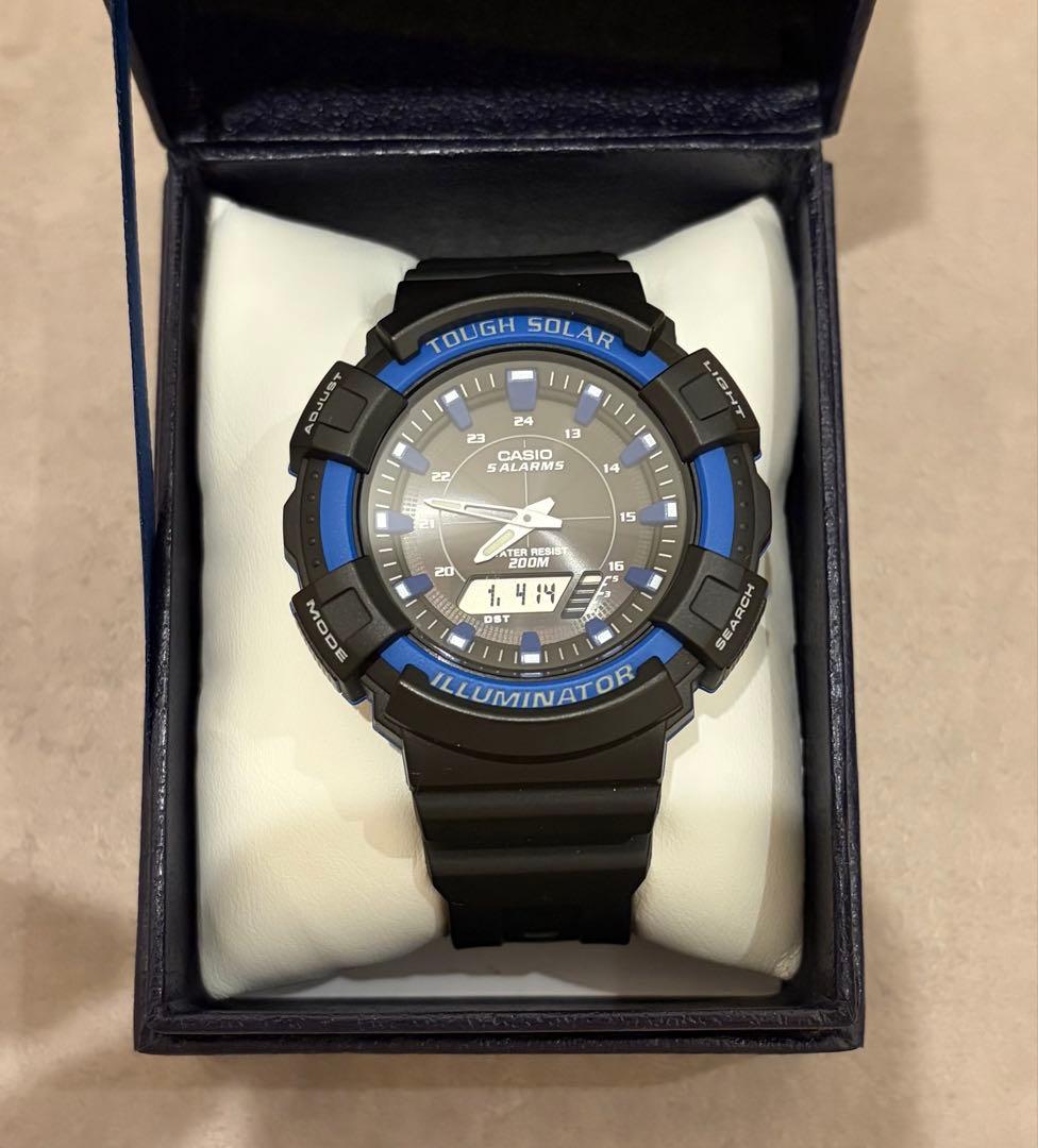 CASIO AD-S800WH Solar Men's Watch — Japanese