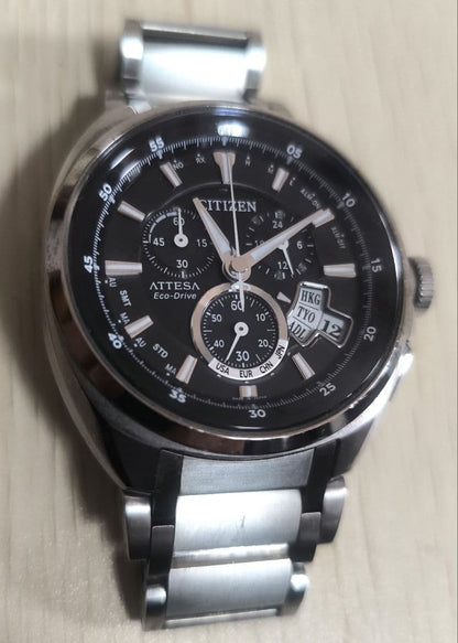 Citizen ATTESA H610-T015581 Solar Men's Watch — Japanese
