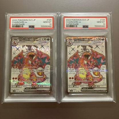 PSA 10 Pokemon Charizard ex — 125/108 — Japanese