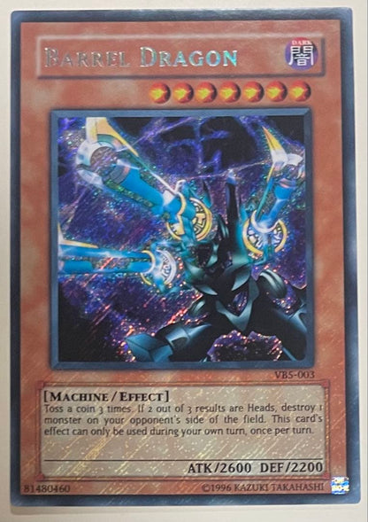 Yu-Gi-Oh Darkfire Dragon BARREL — English