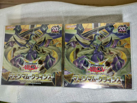 Yu-Gi-Oh Yu-Gi-Oh! Maximum Crisis Unopened Box — Japanese