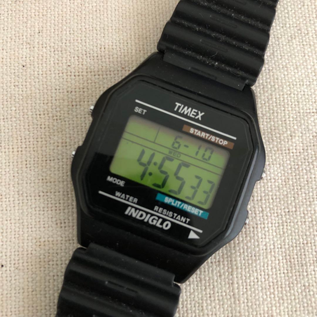 TIMEX INDIGLO Digital Men's Watch — Japanese