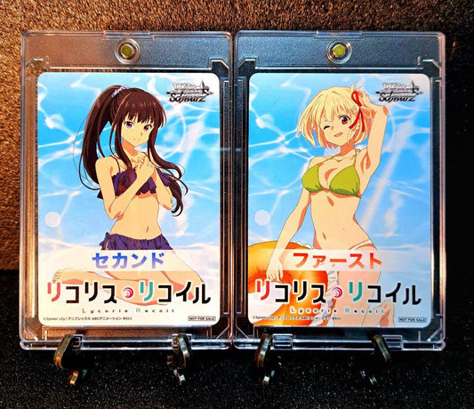 Weiss Schwarz Lycoris Recoil Chisato Nishikigi & Takina Inoue — Japanese