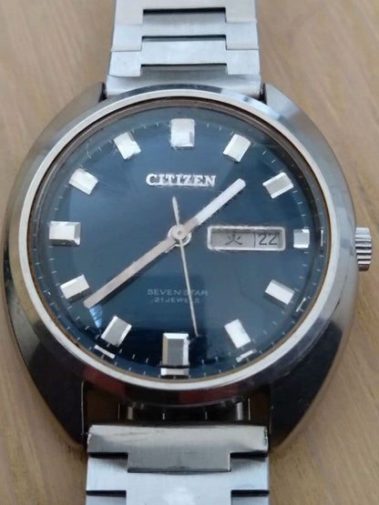 Citizen セブンスター 21石 Automatic Men's Watch — Japanese