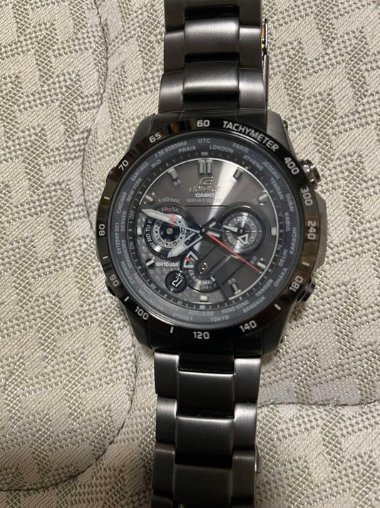 CASIO EQW-M1000D Solar Men's Watch — Japanese