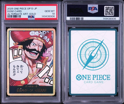 PSA 10 One Piece Gol D. Roger — Japanese