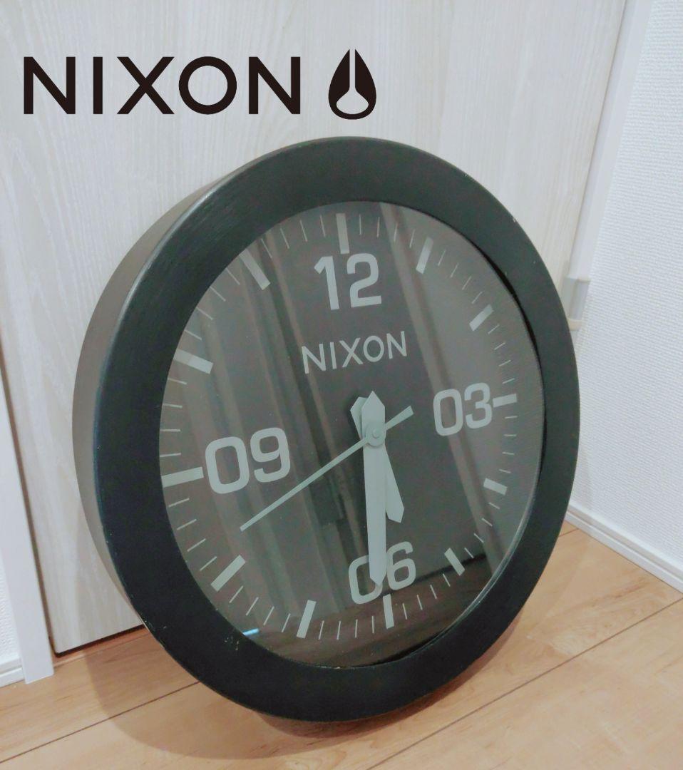 NIXON Large Wall Clock Men's Watch — Japanese