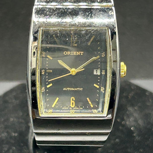 ORIENT ボーイズ ブラック Automatic Men's Watch — Japanese