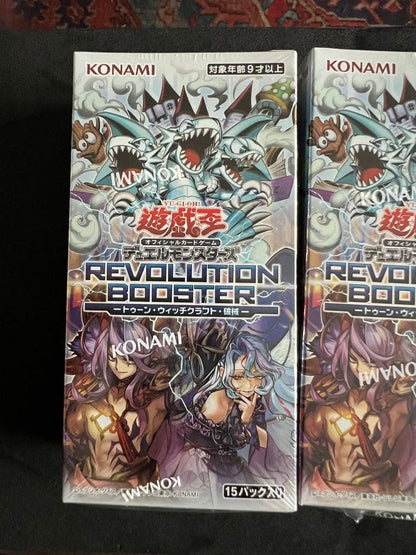Yu-Gi-Oh Yu-Gi-Oh! Booster Toon Witchcraft / Machine Breaker 3BOX Box — Japanese