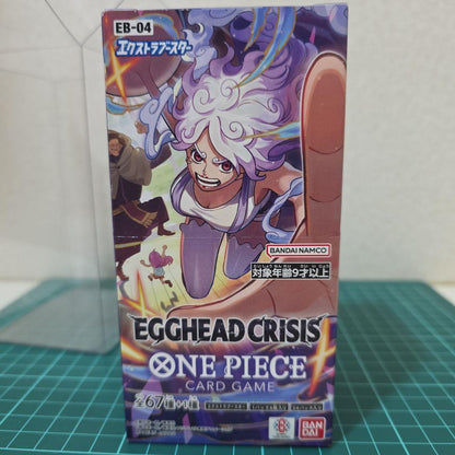One Piece ONE PIECE Card Game Egghead Crisis Box — EB-04 — Japanese