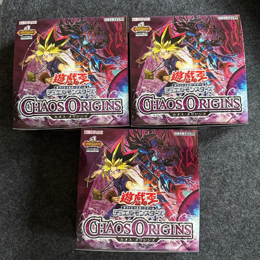 Yu-Gi-Oh Yu-Gi-Oh! Chaos Origins Box Common — Japanese
