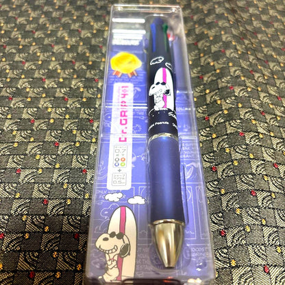 PILOT Dr.Grip 4+1 multi-function pen with Snoopy PEANUTS character design