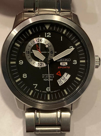SEIKO 5 SPORTS Automatic Men's Watch — Japanese
