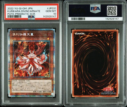 PSA 10 Yu-Gi-Oh Kurikara Tendo — Japanese