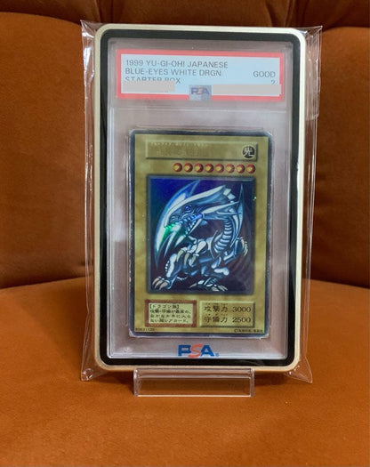 PSA 10 Yu-Gi-Oh Blue-Eyes White Dragon Ultra Rare — Japanese