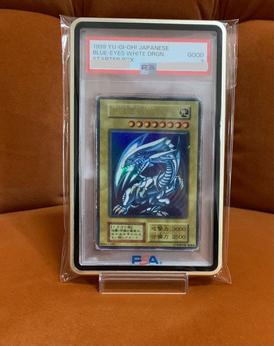 PSA 10 Yu-Gi-Oh Blue-Eyes White Dragon Ultra Rare — Japanese