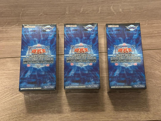 Yu-Gi-Oh Yu-Gi-Oh! OCG Link VRAINS Pack 3Box Set Box — Japanese