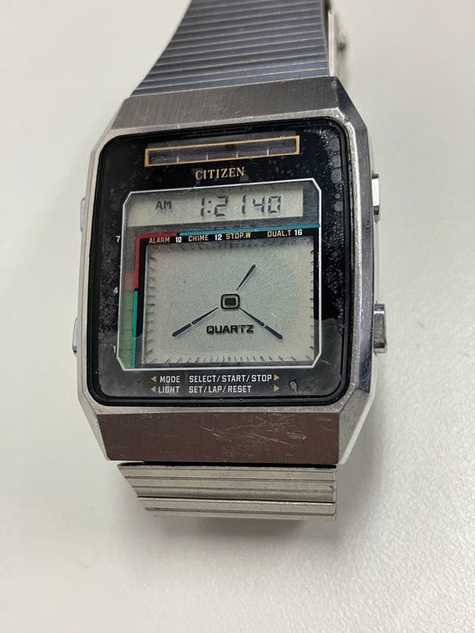 Citizen Digital Quartz Men's Watch — Japanese