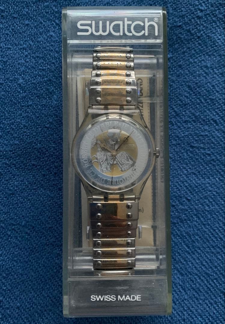 swatch GK194/5 Quartz Men's — Japanese