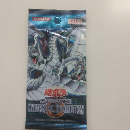 Yu-Gi-Oh Yu-Gi-Oh! TRADING CARD GAME CYBERNETIC REVOLUTION Unopened Pack Pack — Japanese