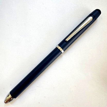 Cross Tech3 multi-functional pen with stylus in navy color