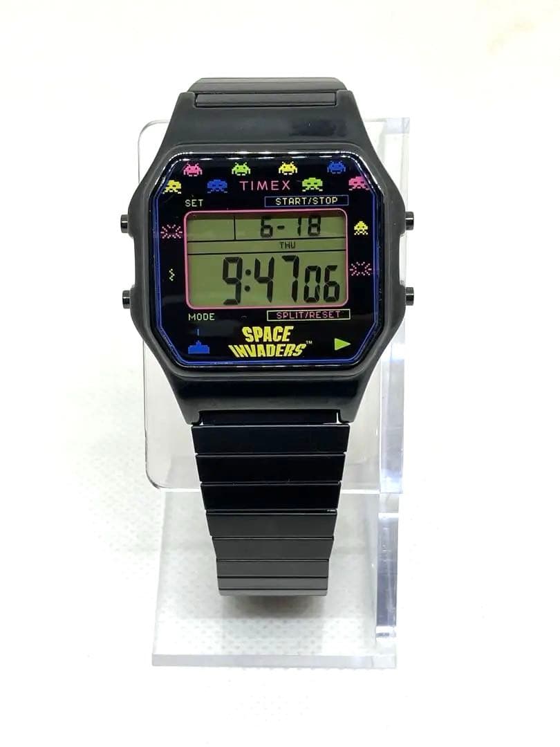 TIMEX Space Invaders T80 Digital Men's Watch — Japanese