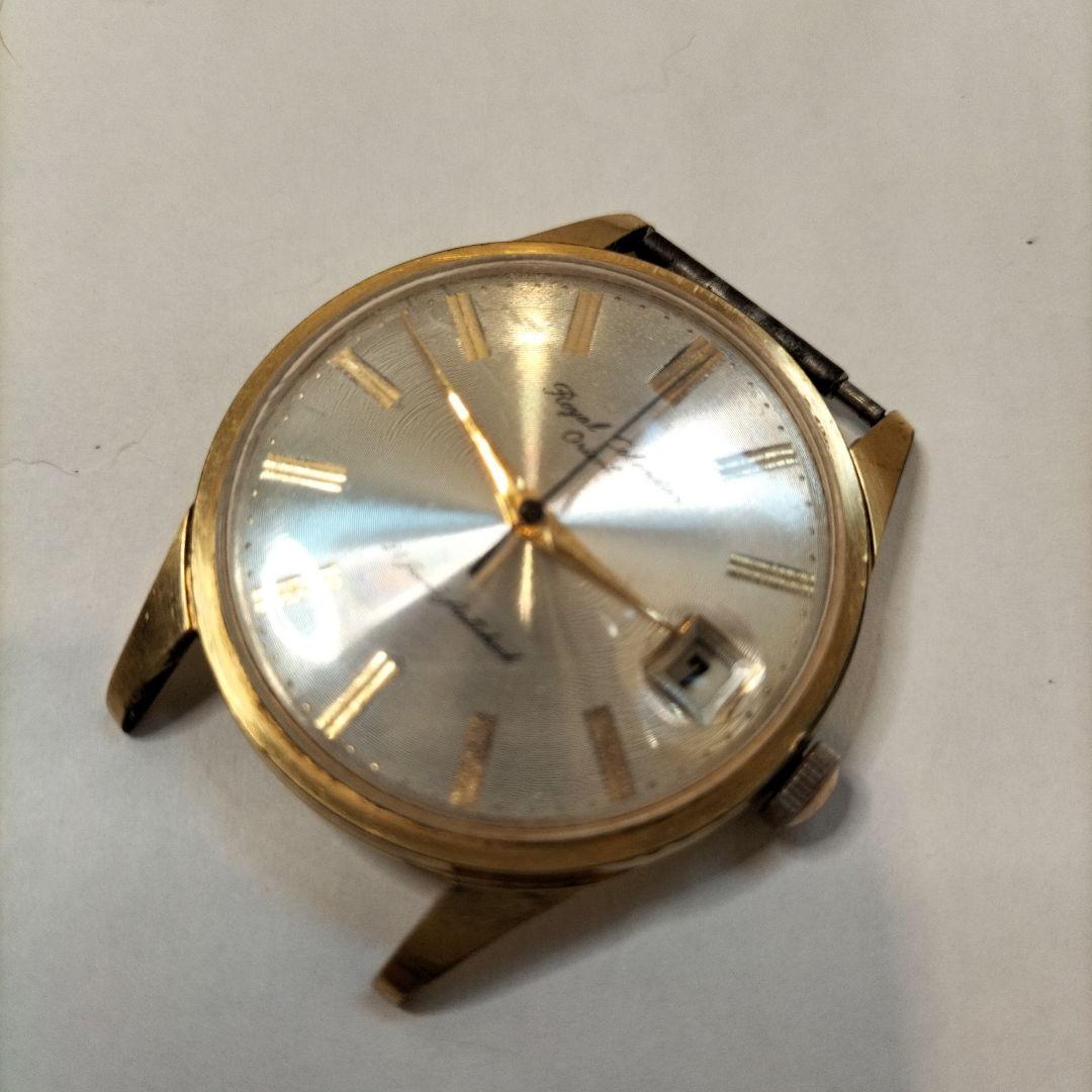 ORIENT Royal Calendar 21 Jewels Manual Men's Watch — Japanese