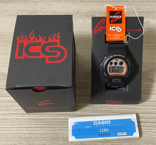 CASIO DW-6900BSK-9JF Digital Men's Watch — Japanese