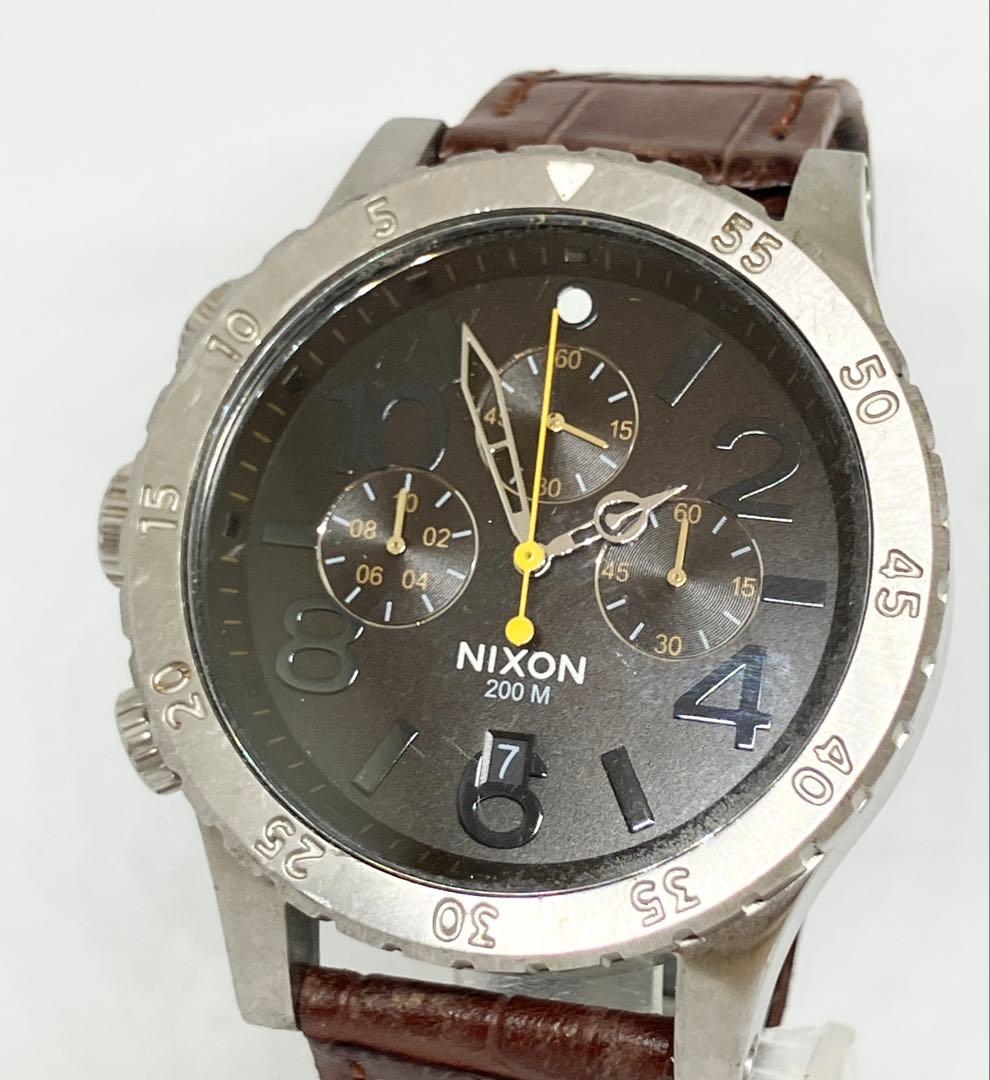 NIXON The 48-20 Chrono Quartz Men's Watch — Japanese